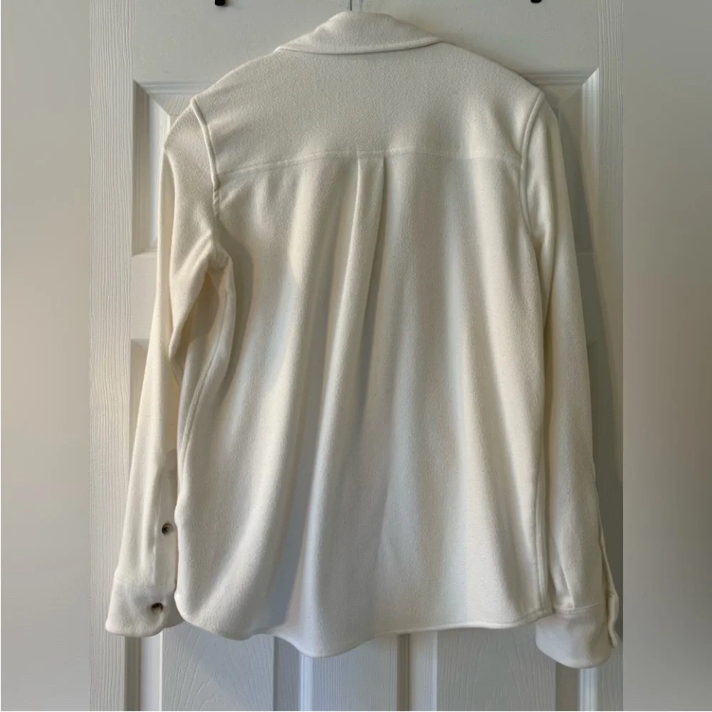 Faherty Legend Sweater Button Down Shirt in Oatmeal Size S - Picture 9 of 11